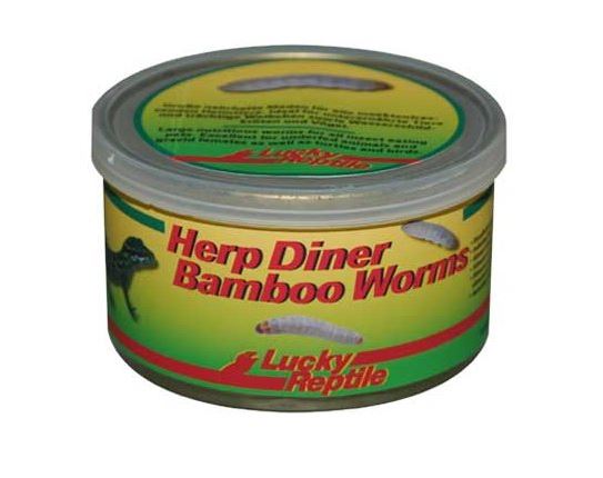 Lucky Reptile Herp Diner - bambusoví červi 35g