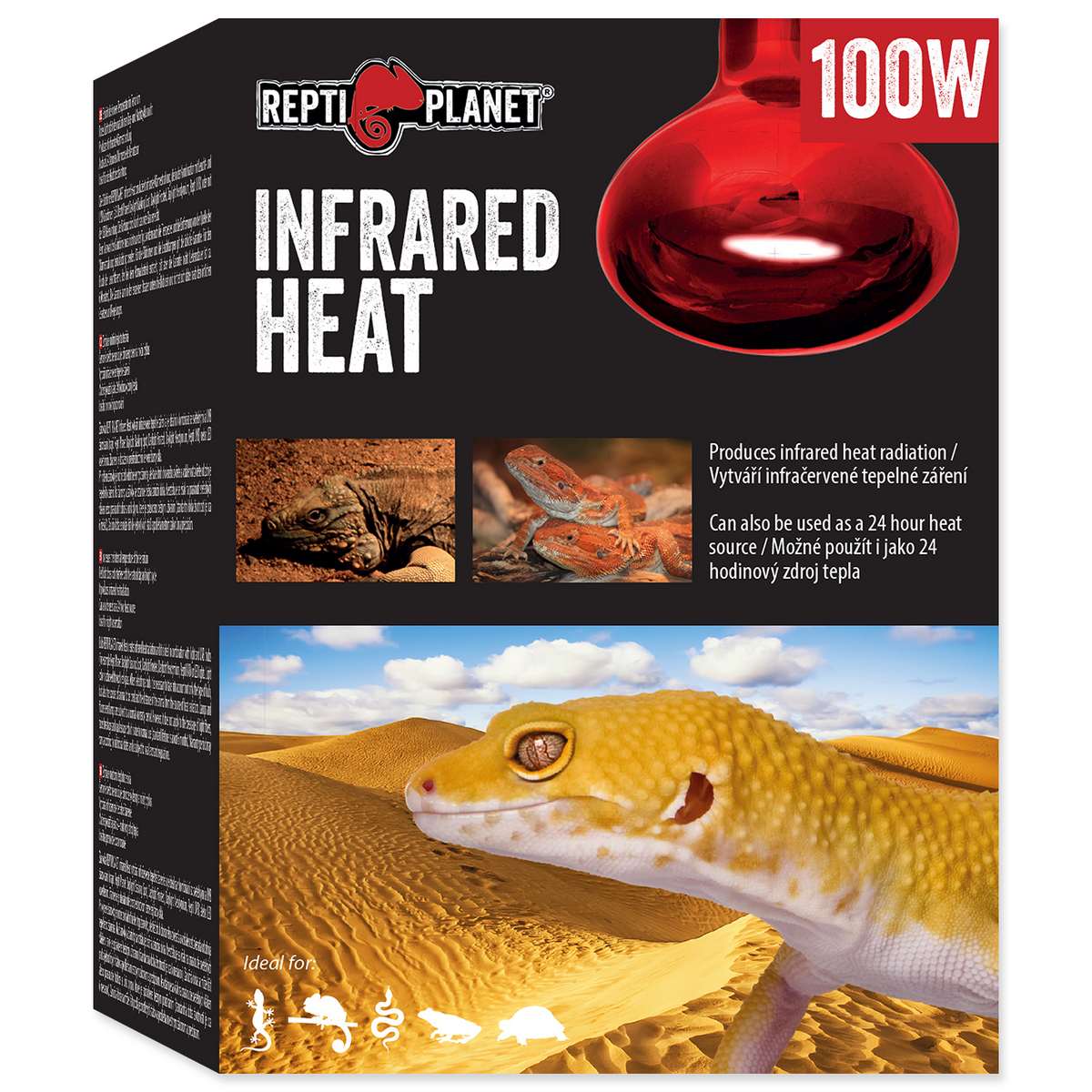 Žárovka REPTI PLANET Infrared HEAT (100W)