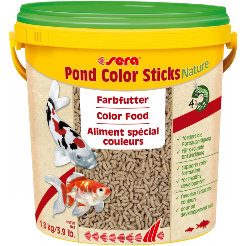 Sera Pond Color Sticks Nature 10 L