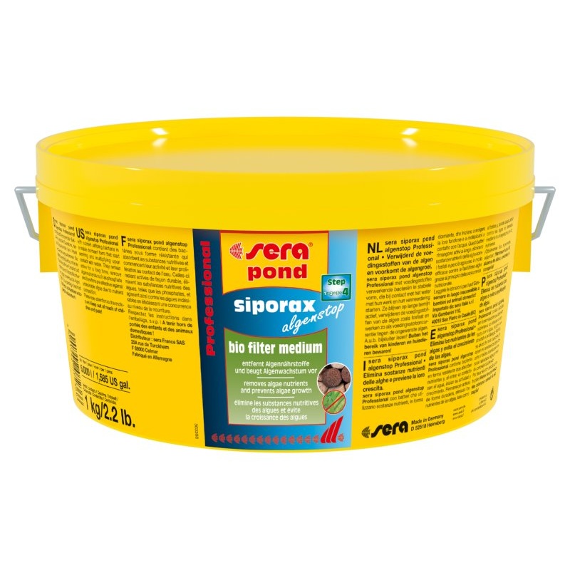 sera siporax pond algenstop Professional 1 kg