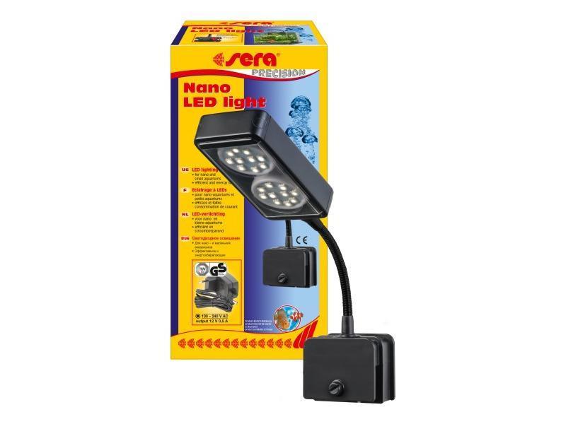 sera Nano LED light 2 x 1,6 W pro akvárium 16 l