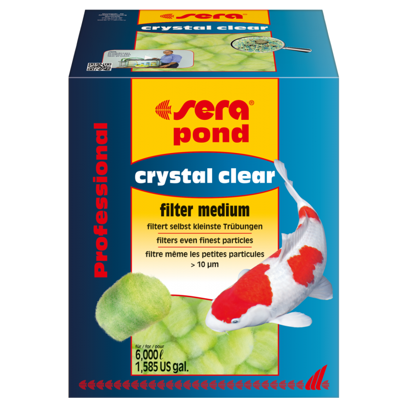 sera crystal clear Professional na 6000 l vody 350 g
