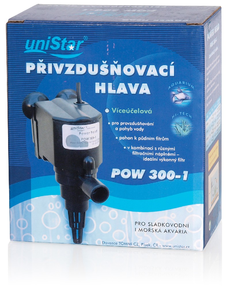 Unistar PowerHead POW 300-1, 500 l/h
