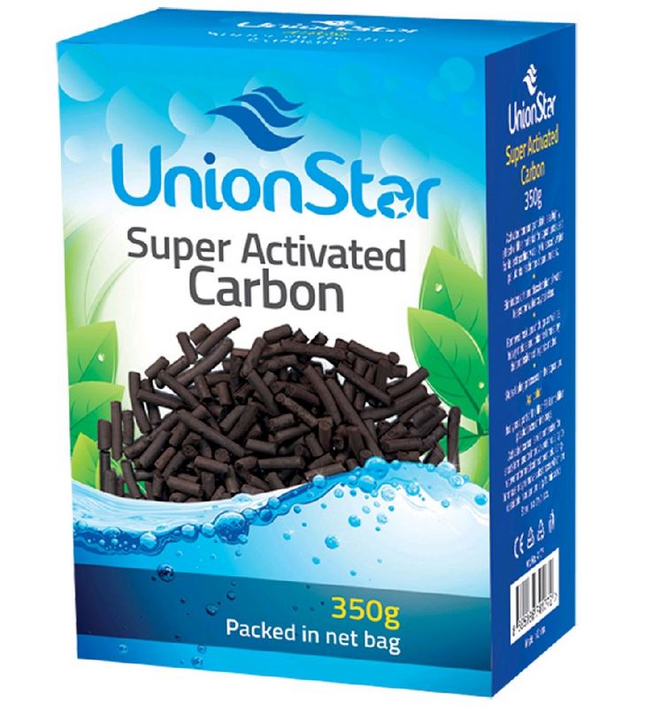 Unionstar - superaktivní uhlí, 350g