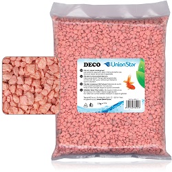Akvarijní písek růžový 2 kg DECO (x)
