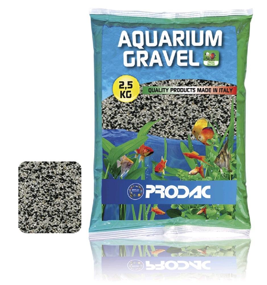 Prodac Fine sand white/black 2,5 kg