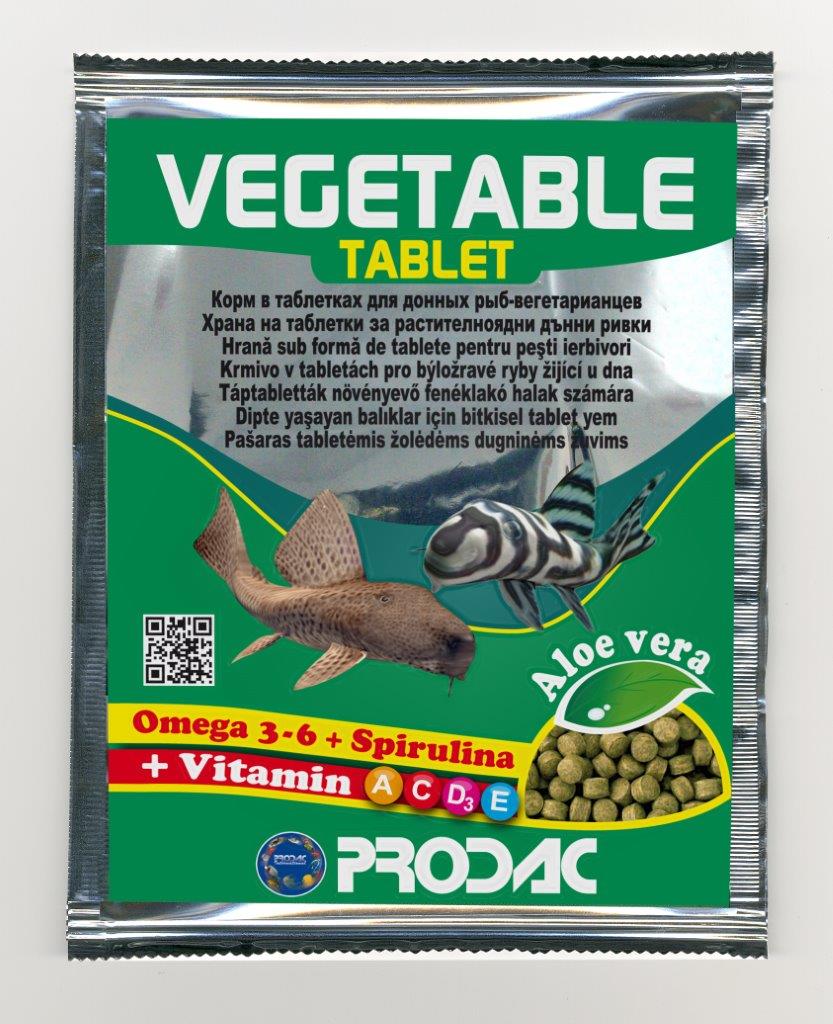 Prodac Vegetable Tablet 12g/sáček