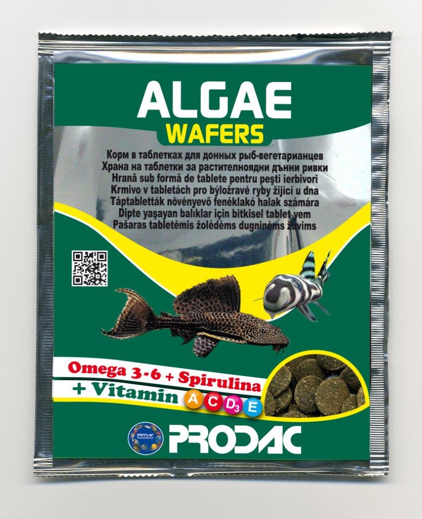 Prodac Algae Wafers 15g/sáček