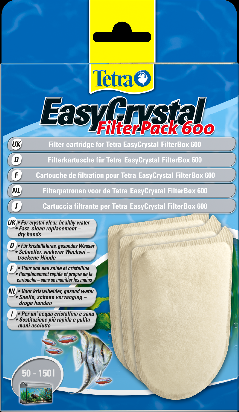 Náplň TETRA EasyCrystal Box 600 (3ks)