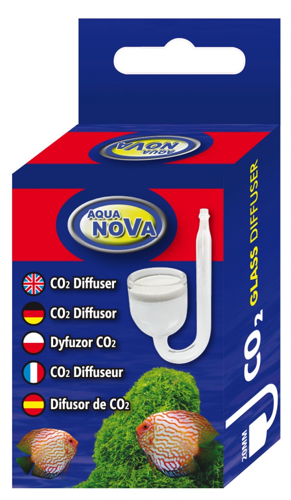 AQUA NOVA CO2 Skleněný Difuzér - 20 mm