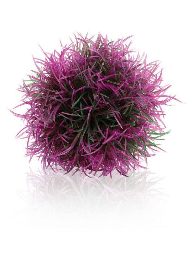 biOrb Plastová rostlina - Barevná koule fialová 9 cm
