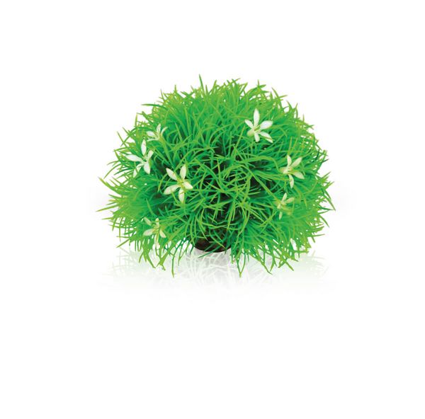 biOrb Plastová rostlina - Topiary Ball - Zelená se sedmikráskami 5 cm
