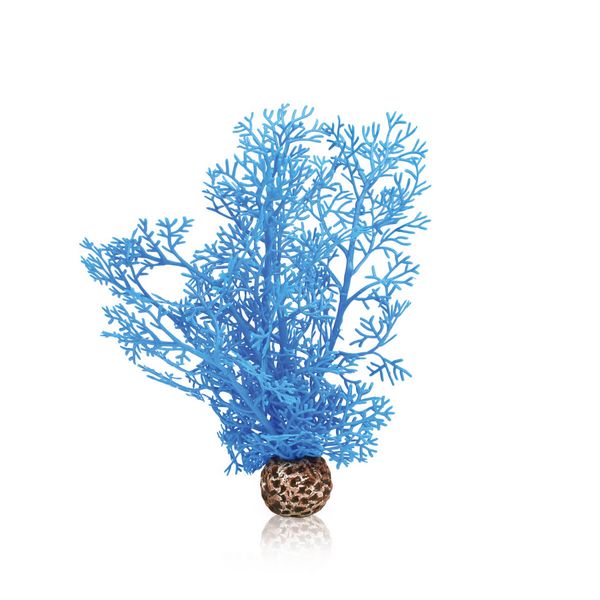 biOrb Plastová rostlina - Sea Fan modrá 20 cm