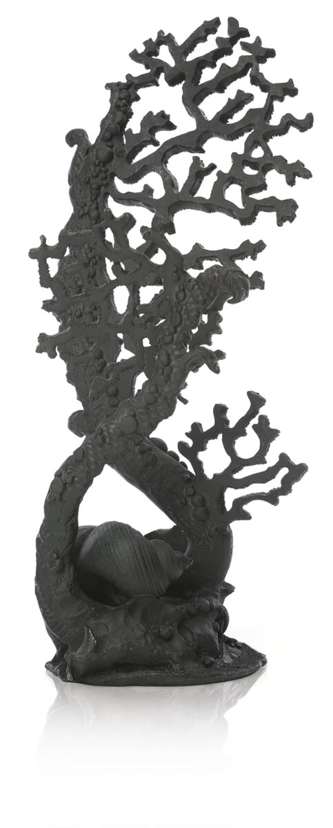 biOrb Umělá dekorace - Fan Coral Ornament černý 40 cm