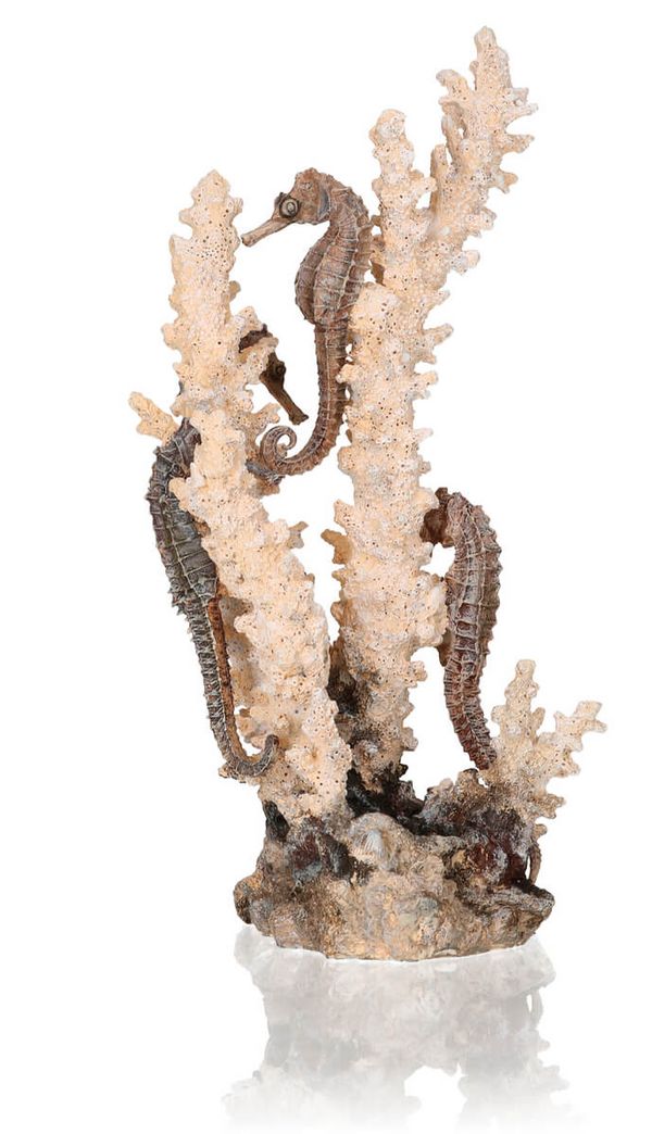 biOrb Umělá dekorace - Seahorses on Coral natural M