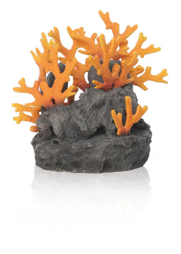 biOrb Umělá dekorace - Lava Fire Coral Ornament 18 cm