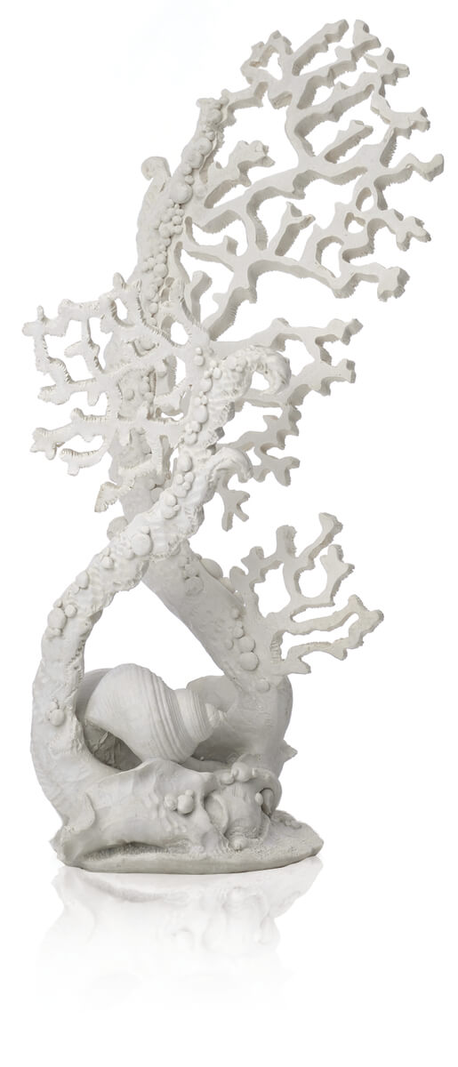 biOrb Umělá dekorace - Fan Coral Ornament bílý 40 cm