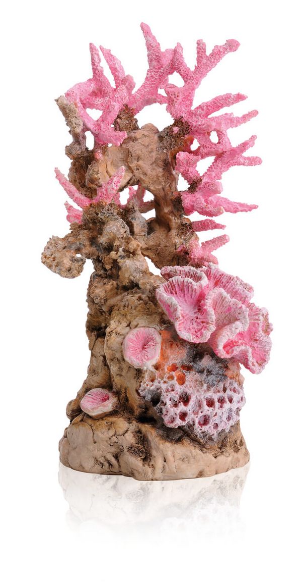 biOrb Umělá dekorace - Pink Reef Ornament 23,5 cm