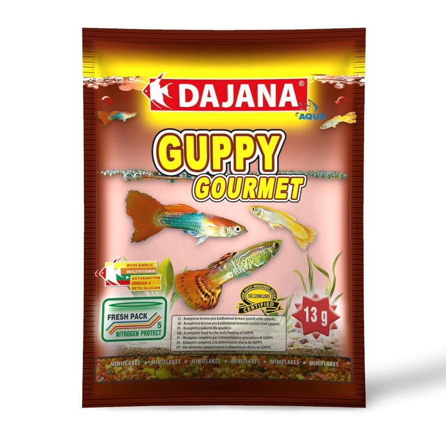 Dajana Guppy Gourmet vločky sáček 13 g