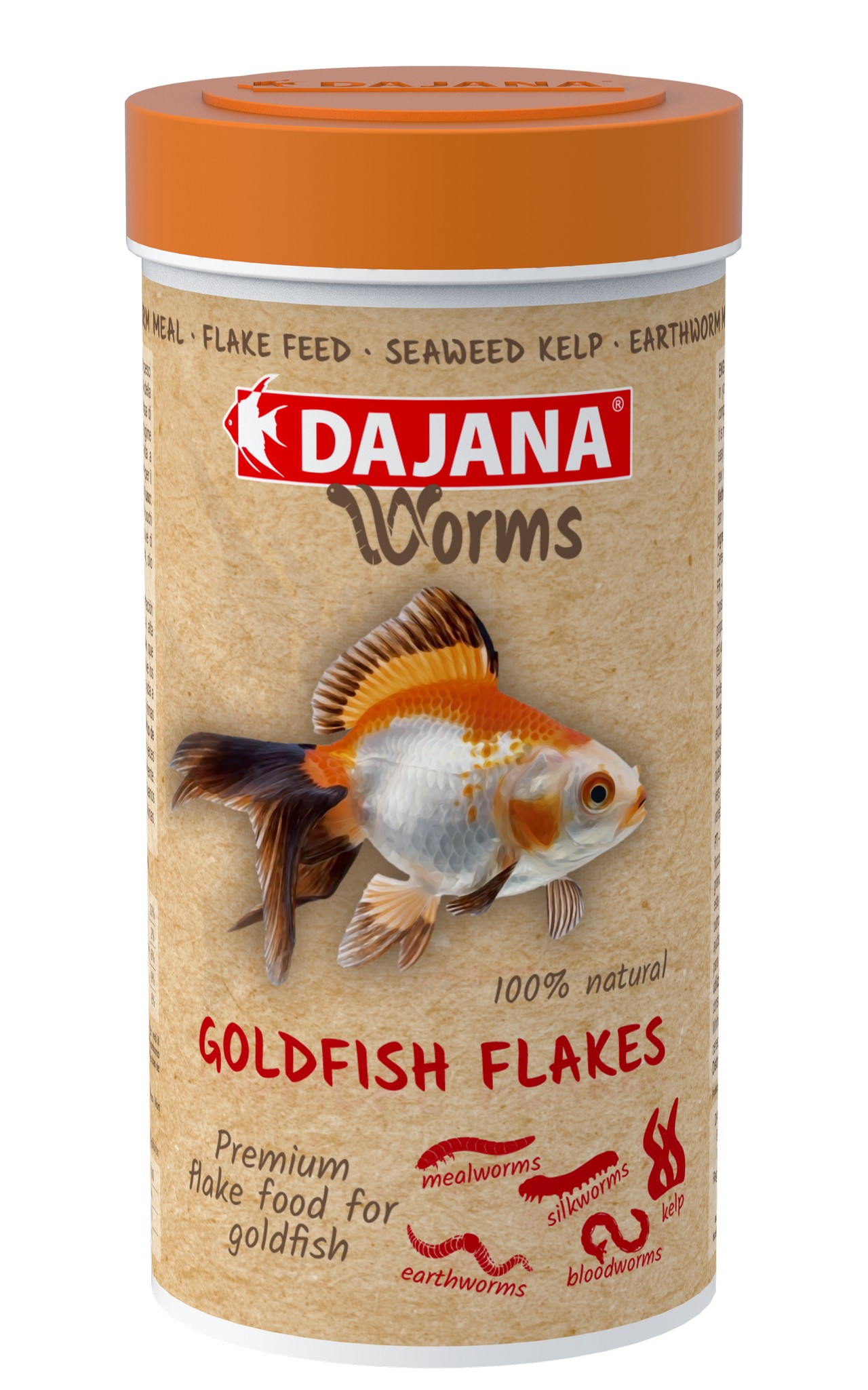 Dajana Worms Goldfish flakes 100ml