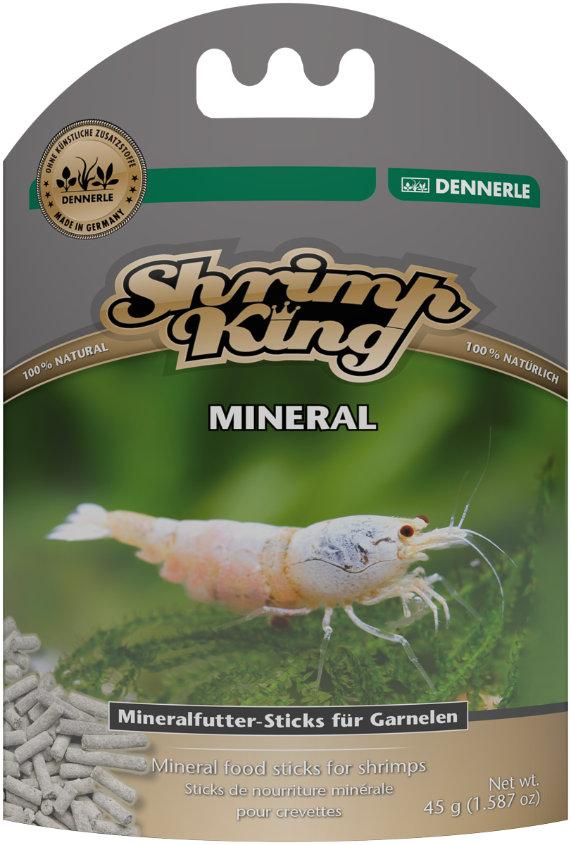 Dennerle Doplňkové krmivo s minerály Shrimp King Mineral, 45 g