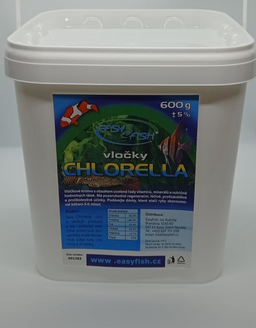 EasyFish Chlorella vločky 600g