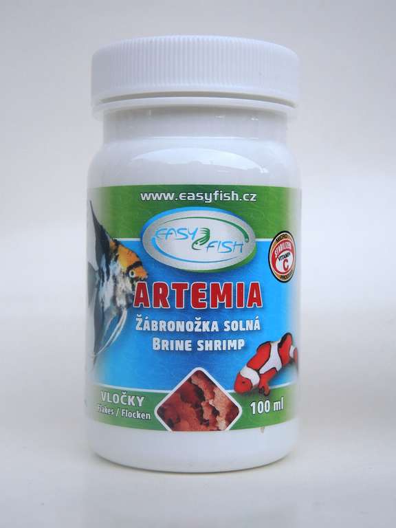 EasyFish Artemia Žábronožka solná Vločky 100 ml