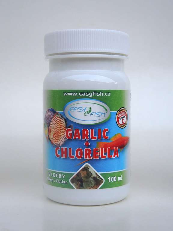 EasyFish Garlic+Chlorella vločky 100 ml