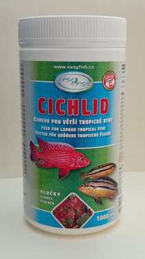 EasyFish Cichlid vločky 1000 ml