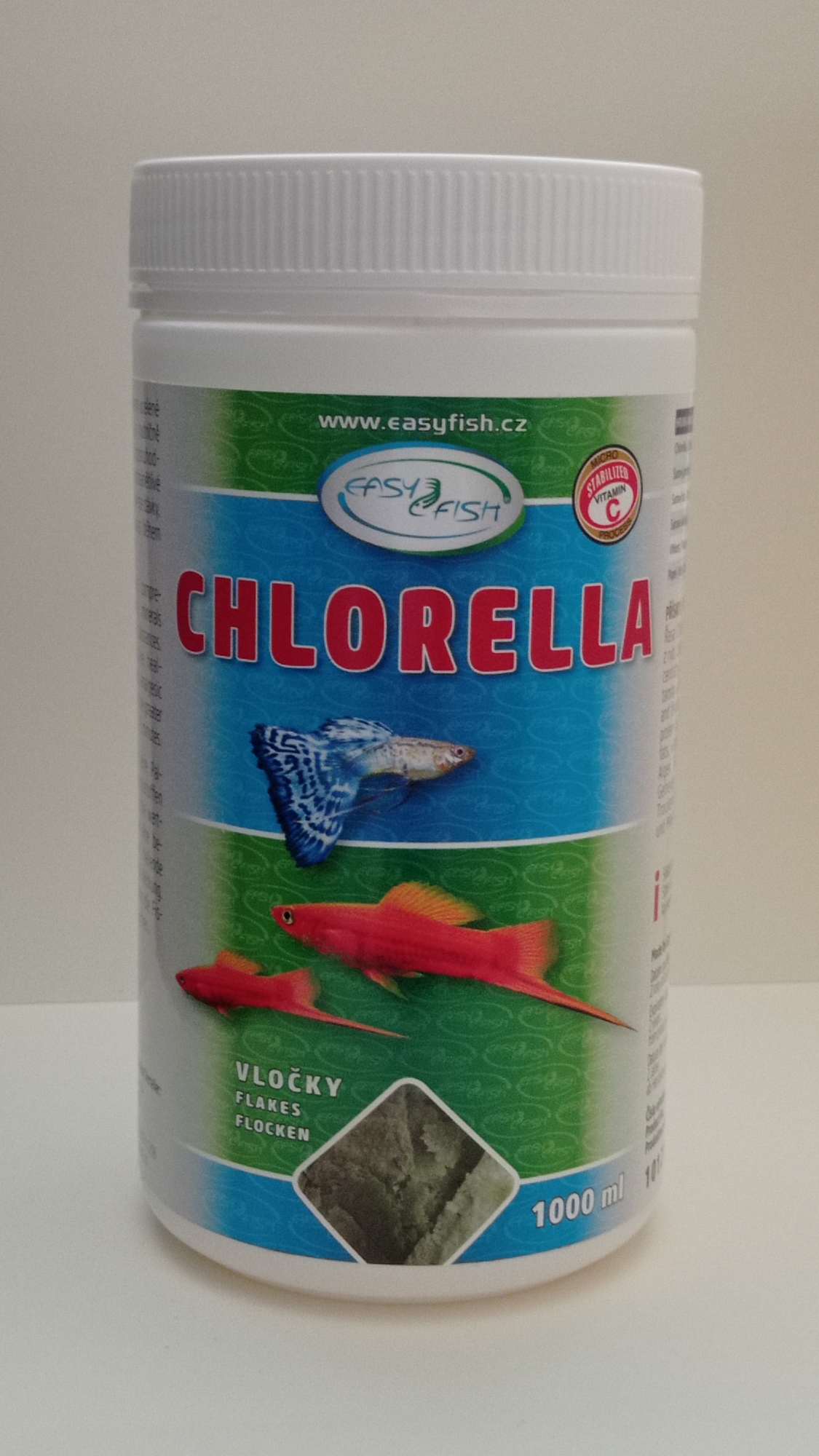 EasyFish Chlorella vločky 1000 ml