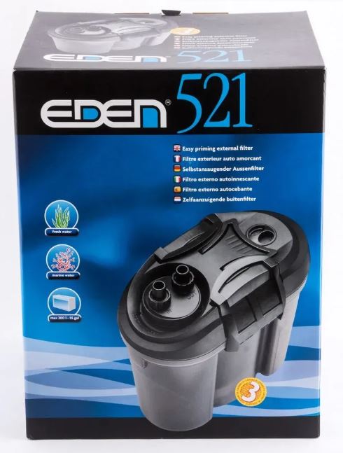 Akvarijní vnější filtr EDEN 521