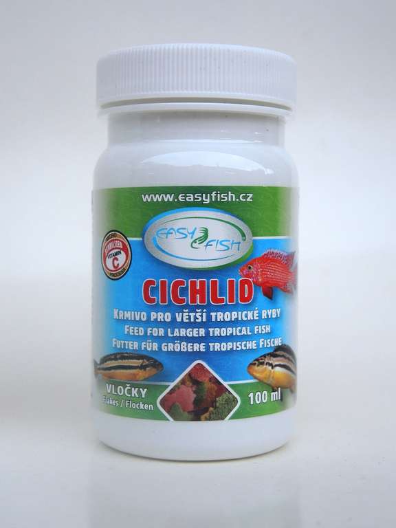 EasyFish Cichlid vločky 100 ml