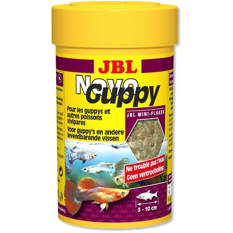 JBL Základní krmivo pro živorodé NovoGuppy, 250 ml