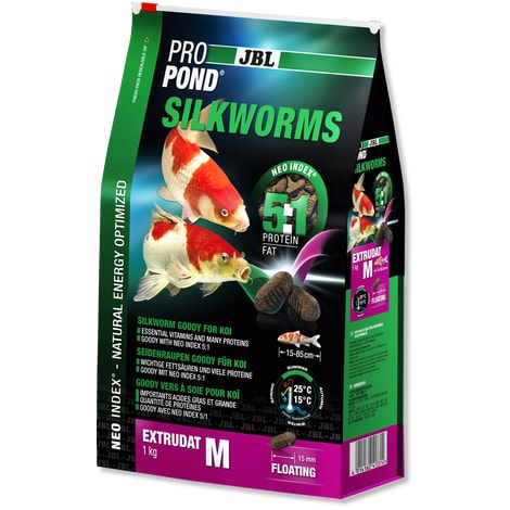 JBL ProPond Silkworms M - 1 kg