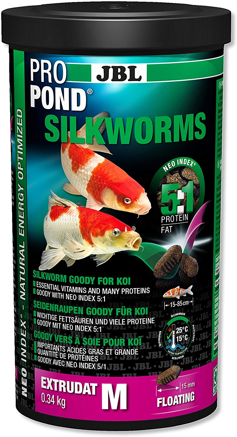 JBL ProPond Silkworms M - 0,34 kg