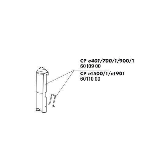 JBL CPE Clipset na koš CP e401/e700/1/e900/1