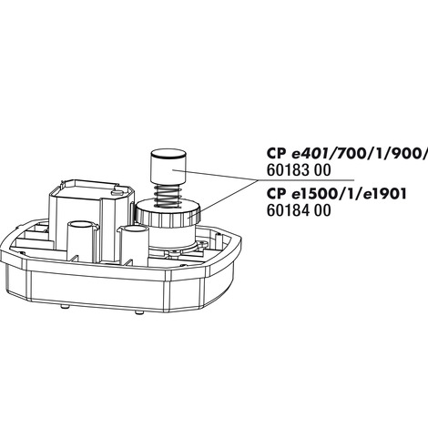 JBL tlačítko start + převlečná matice CP e401/700/1/900/1