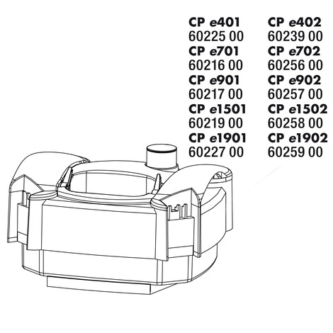 JBL CPe greenline hlavice čerpadla pro e902