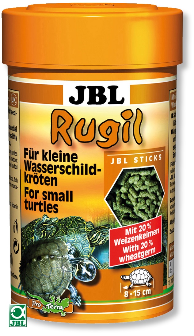 JBL Rugil, tyčinky pro vodní želvy 100ml