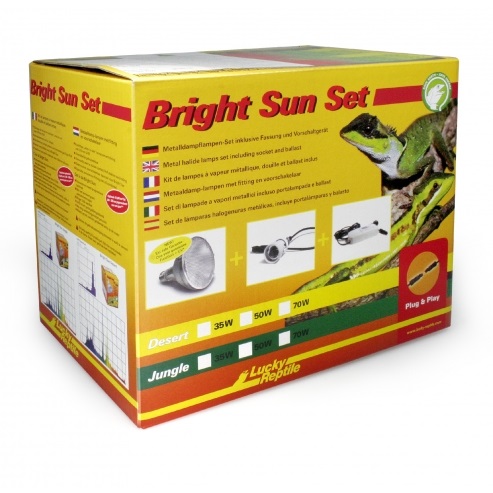 LUCKY REPTILE Žárovka Bright Sun EVO Set Desert 70W