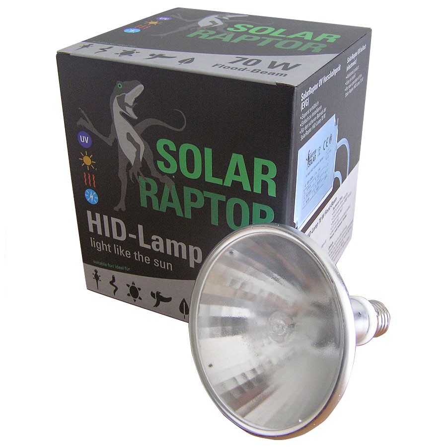 Lampa UVB 150W HID Flood Solar Raptor Econlux