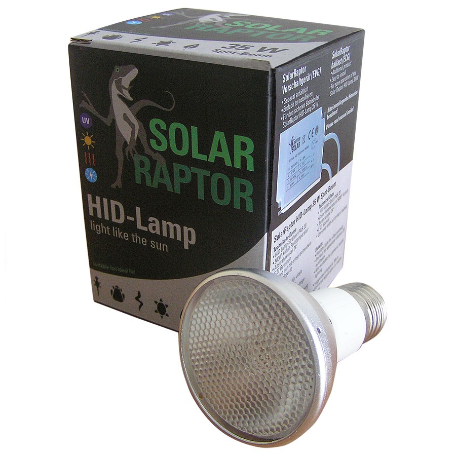 Lampa UVB 35W HID Spot Solar Raptor Econlux