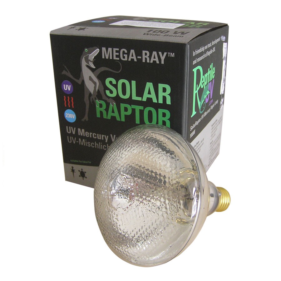 Lampa 100W UVB E27 Solar Raptor Econlux