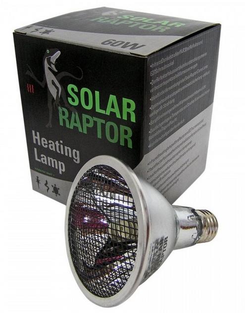 Lampa výhřevná 60W E27 Solar Raptor