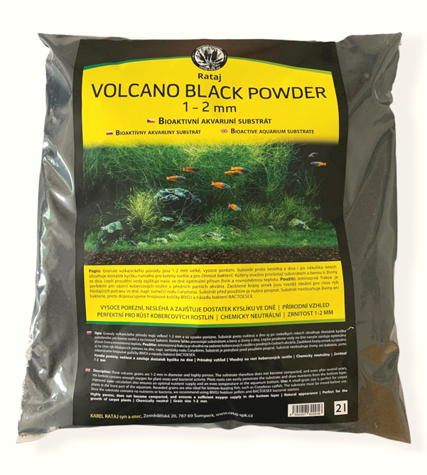 Rataj Volcano Black Powder 2 l