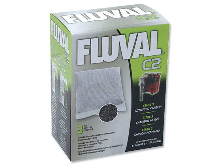 Náplň sáčky aktivní uhlí FLUVAL C2 (3ks)
