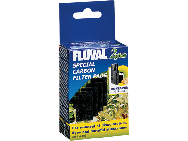 Náplň vata uhlíková FLUVAL 2 Plus (4ks)