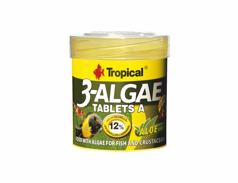 Tropical 3-Algae Tablets A 2kg cca 4500ks