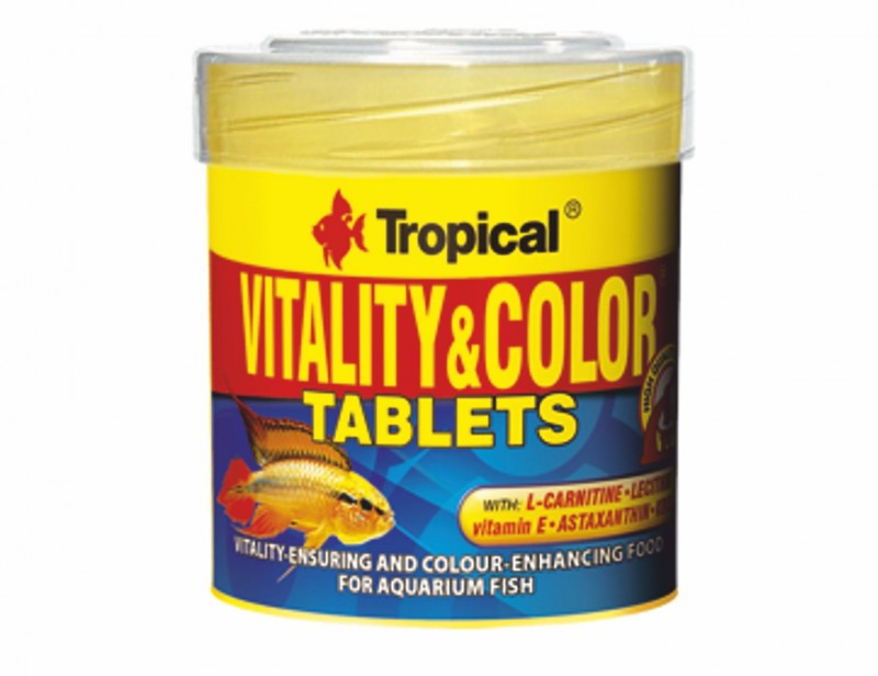 TROPICAL Vitality Colour Tablets 2kg cca 4500 ks