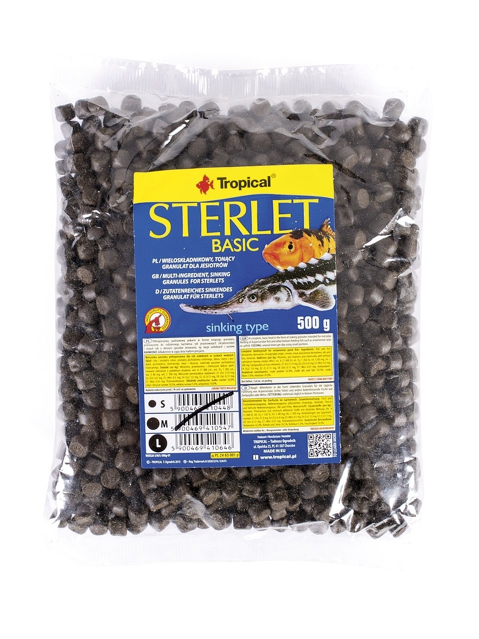 TROPICAL Sterlet Basic L 20kg